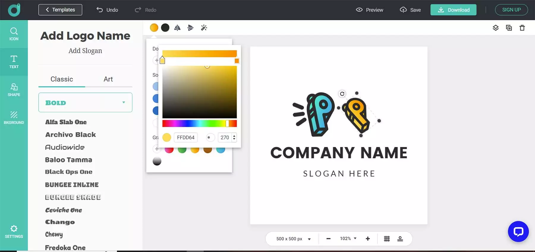 designevo-gradient-builder - Công ty Thiết kế thương hiệu Mondial Brand top công cụ 2