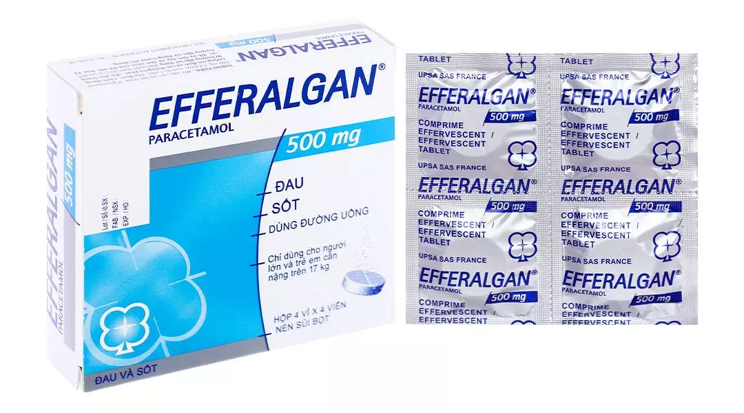 Bao bì thuốc Efferalgan