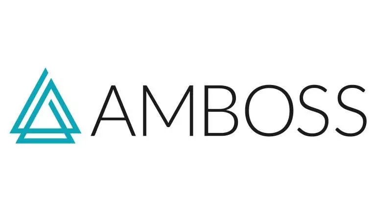 Mẫu thiết kế logo về giáo dục của nền tảng trực tuyến AMBOSS